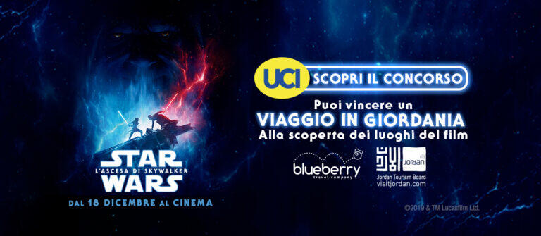 Giordania stellare! Vinci un viaggio con Star Wars! Giordania stellare! Vinci un viaggio con Star Wars!